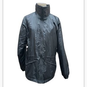 Columbia Women's Black Jacket Size small full zip‎ weather proof (1941)